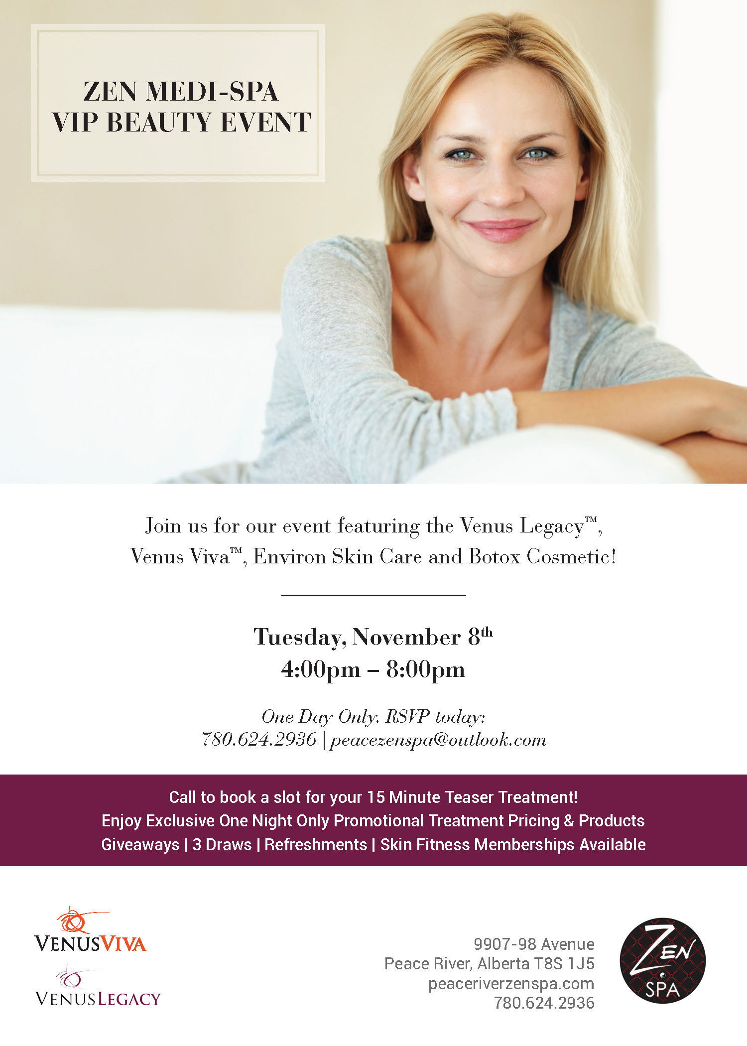 Fall Medi Spa Newsletter - Zen Spa